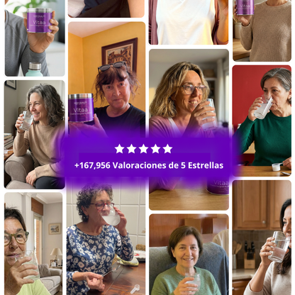 Vitaa Creatina - Recarga tu energía celular para recuperar claridad mental y vitalidad